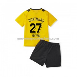 Maillot Borussia Dortmund Karim Adeyemi 27 Enfant Tenue Domicile 2022-2023 Manche Courte