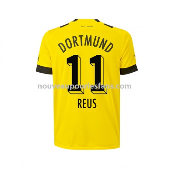 Maillot Borussia Dortmund Marco Reus 11 Homme Tenue Domicile 2022-2023 Manche Courte