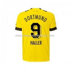 Maillot Borussia Dortmund Sebastien Haller 9 Homme Tenue Domicile 2022-2023 Manche Courte
