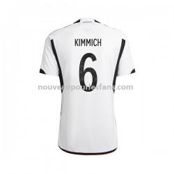 Maillot Allemagne Joshua Kimmich 6 Homme Tenue Domicile Coupe du Monde 2022 Manche Courte