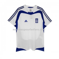 Maillot Grèce 2004 Rétro Homme Tenue Domicile Manche Courte