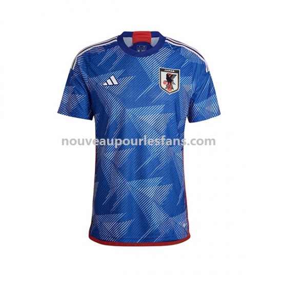 Maillot Japon Homme Tenue Domicile Coupe du Monde 2022 Manche Courte