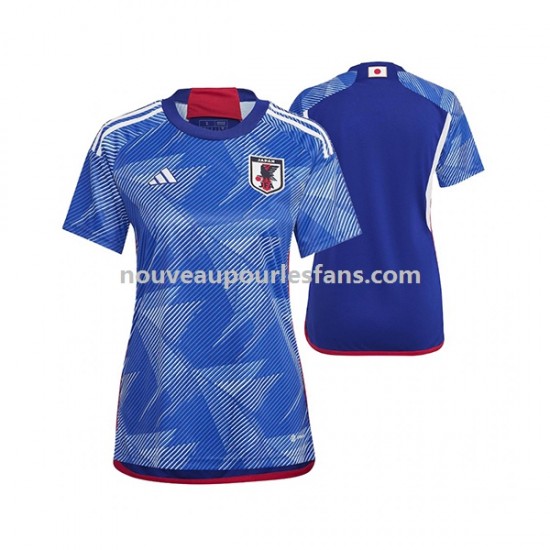Maillot Japon Femme Tenue Domicile Coupe du Monde 2022 Manche Courte