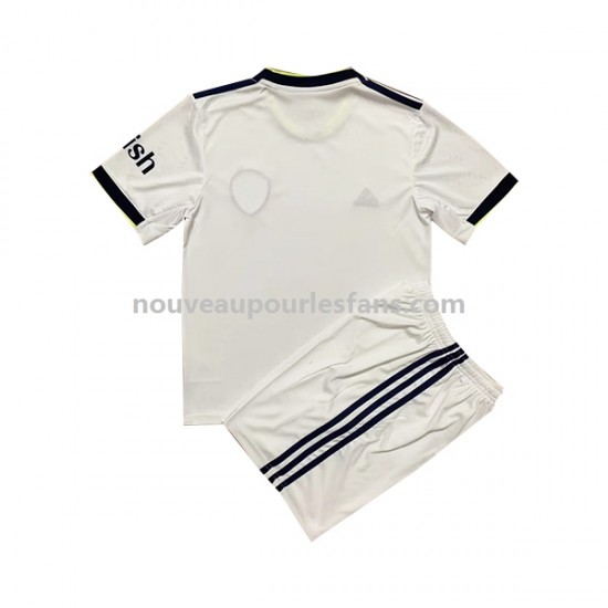 Maillot Leeds United Enfant Tenue Domicile 2022-2023 Manche Courte