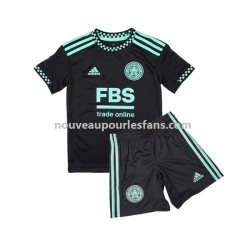 Maillot Leicester City Enfant Tenue Extérieur 2022-2023 Manche Courte