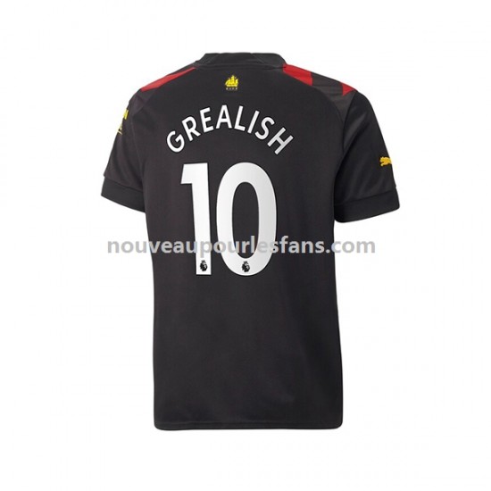 Maillot Manchester City Grealish 10 Homme Tenue Extérieur 2022-2023 Manche Courte