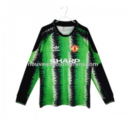 Maillot Manchester United Gardien Rétro Homme Tenue Domicile 1990-1991 Manche Longue
