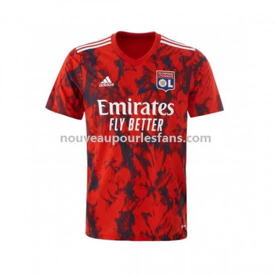 Maillot Olympique Lyonnais Homme Tenue Extérieur 2022-2023 Manche Courte