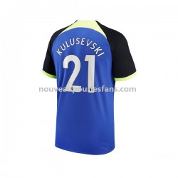Maillot Tottenham Hotspur Kulusevski 21 Homme Tenue Extérieur 2022-2023 Manche Courte