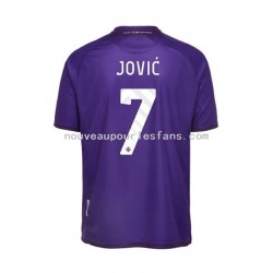 Maillot Fiorentina Jovic 7 Homme Tenue Domicile 2022-2023 Manche Courte