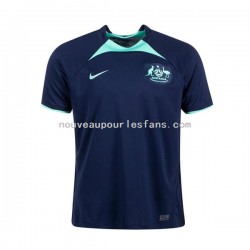Maillot Australie Homme Tenue Extérieur Coupe du Monde 2022 Manche Courte