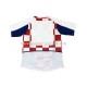 Maillot Croatie Homme Tenue Domicile 2002 Manche Courte