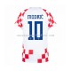Maillot Croatie Modrić 10 Homme Tenue Domicile Coupe du Monde 2022 Manche Courte