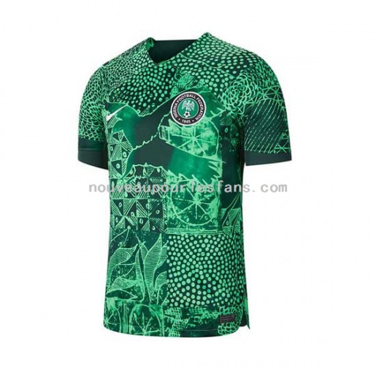 Maillot Nigeria Homme Tenue Domicile 2022 Manche Courte