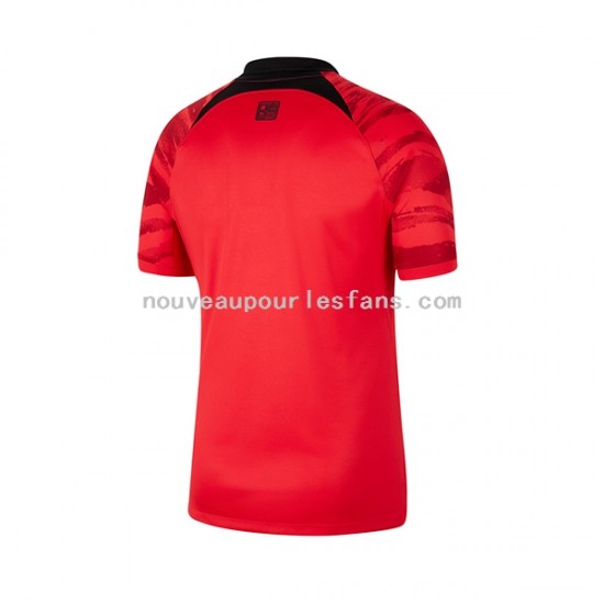 Maillot Corée du Sud Homme Tenue Domicile Coupe du Monde 2022 Manche Courte
