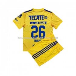 Maillot Tigres UANL Florian Thauvin 26 Enfant Tenue Domicile 2022-2023 Manche Courte