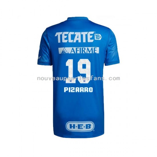 Maillot Tigres UANL Guido Pizarro 19 Homme Tenue Extérieur 2022-2023 Manche Courte