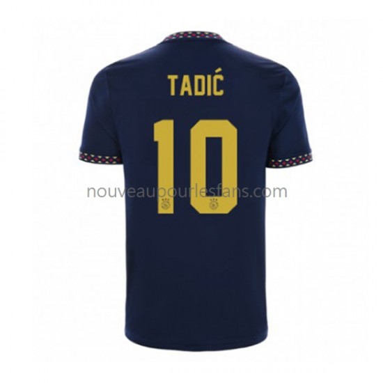 Maillot Ajax Amsterdam Dusan Tadic 10 Homme Tenue Extérieur 2022-2023 Manche Courte