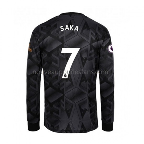 Maillot Arsenal Bukayo Saka 7 Homme Tenue Extérieur 2022-2023 Manche Longue
