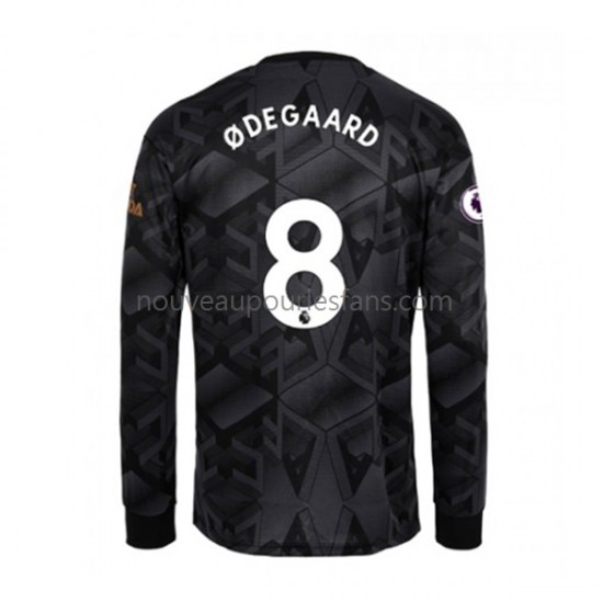Maillot Arsenal Martin Odegaard 8 Homme Tenue Extérieur 2022-2023 Manche Longue