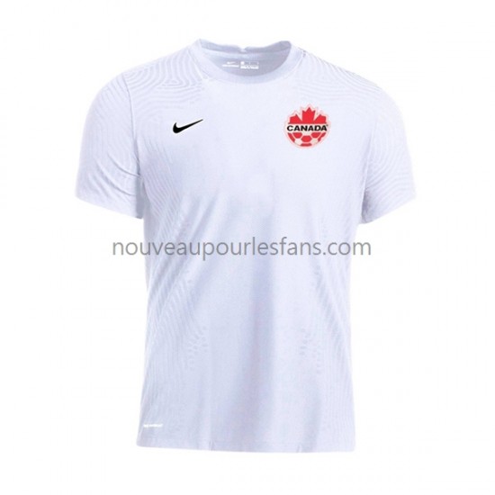 Maillot Canada Homme Tenue Extérieur Coupe du Monde 2022 Manche Courte