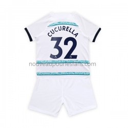 Maillot Chelsea Cucurella 32 Enfant Tenue Extérieur 2022-2023 Manche Courte