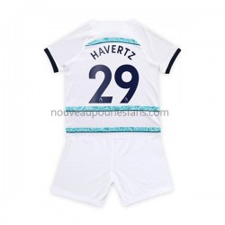 Maillot Chelsea Havertz 29 Enfant Tenue Extérieur 2022-2023 Manche Courte