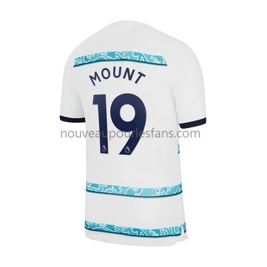 Maillot Chelsea Mount 19 Homme Tenue Extérieur 2022-2023 Manche Courte