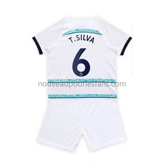 Maillot Chelsea T. Silva 6 Enfant Tenue Extérieur 2022-2023 Manche Courte