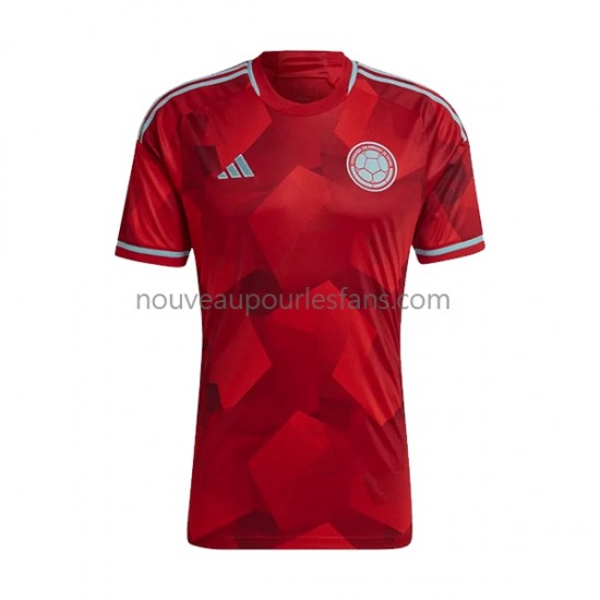 Maillot Colombie Homme Tenue Extérieur 2022-2023 Manche Courte