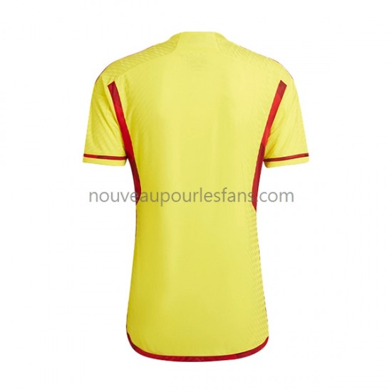 Maillot Colombie Homme Tenue Domicile 2022-2023 Manche Courte