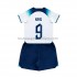Maillot Angleterre Kane 9 Enfant Tenue Domicile Coupe du Monde 2022 Manche Courte