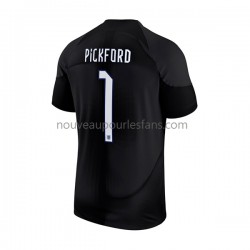 Maillot Angleterre Pickford 1 Gardien Homme Tenue Domicile Coupe du Monde 2022 Manche Courte