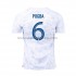 Maillot France Pogba 6 Homme Tenue Extérieur Coupe du Monde 2022 Manche Courte