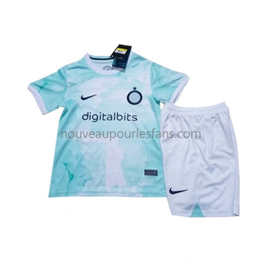 Maillot Inter Milan Enfant Tenue Extérieur 2022-2023 Manche Courte