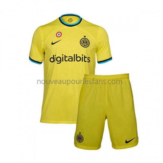 Maillot Inter Milan Enfant Tenue 3ème 2022-2023 Manche Courte