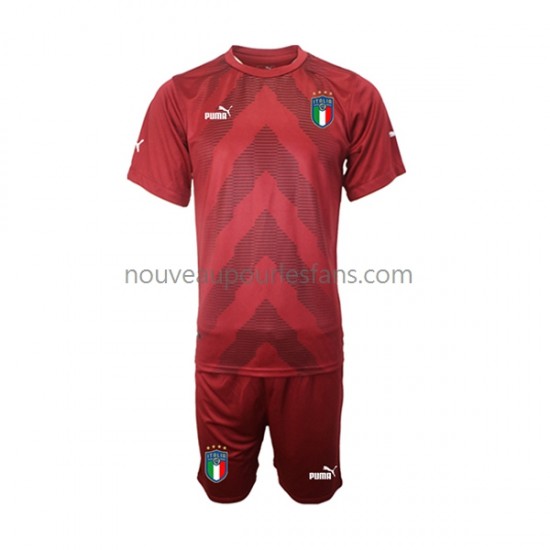 Maillot Italie Gardien Enfant Tenue Extérieur 2022-2023 Manche Courte