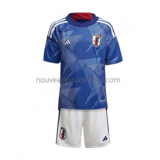 Maillot Japon Enfant Tenue Domicile Coupe du Monde 2022 Manche Courte