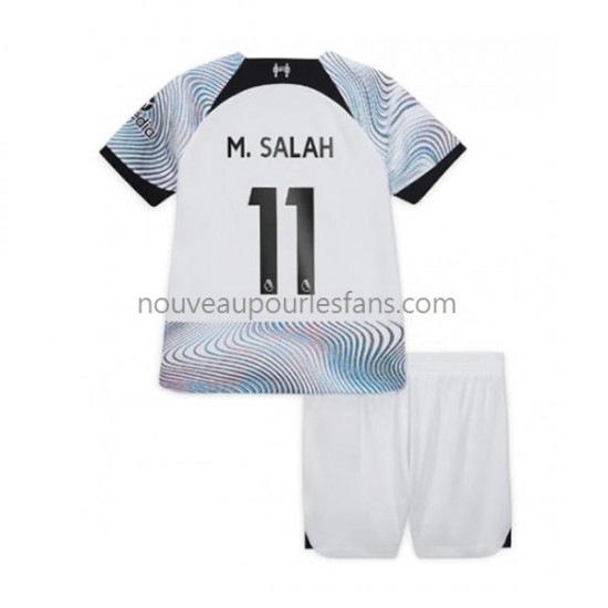Maillot Liverpool M.Salah 11 Enfant Tenue Extérieur 2022-2023 Manche Courte