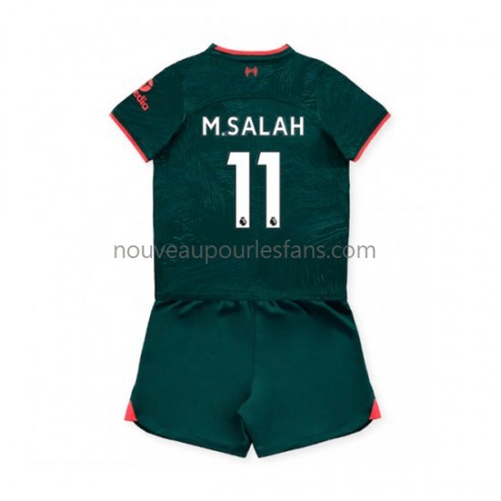 Maillot Liverpool M.Salah 11 Enfant Tenue 3ème 2022-2023 Manche Courte
