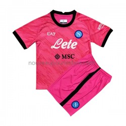 Maillot Naples Gardien Enfant Tenue Domicile 2022-2023 Manche Courte