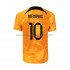 Maillot Pays-Bas Memphis 10 Homme Tenue Domicile Coupe du Monde 2022 Manche Courte