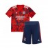 Maillot Olympique Lyonnais Enfant Tenue Extérieur 2022-2023 Manche Courte