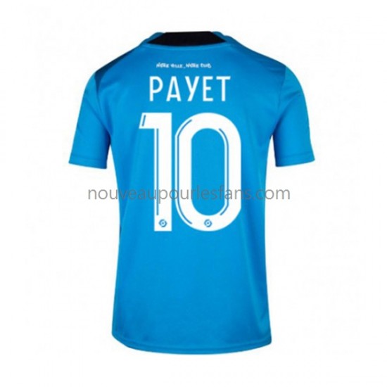 Maillot Olympique de Marseille Dimitri Payet 10 Homme Tenue 3ème 2022-2023 Manche Courte