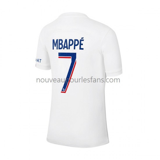Maillot Paris Saint-Germain Mbappé 7 Homme Tenue 3ème 2022-2023 Manche Courte