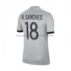 Maillot Paris Saint-Germain R.Sanches 18 Homme Tenue Extérieur 2022-2023 Manche Courte