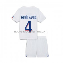 Maillot Paris Saint-Germain Sergio Ramos 4 Enfant Tenue 3ème 2022-2023 Manche Courte