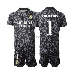 Maillot Real Madrid Courtois 1 Gardien Enfant Tenue Extérieur 2022-2023 Manche Courte