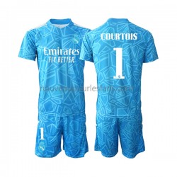 Maillot Real Madrid Courtois 1 Gardien Enfant Tenue Domicile 2022-2023 Manche Courte