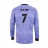 Maillot Real Madrid Eden Hazard 7 Homme Tenue Extérieur 2022-2023 Manche Longue